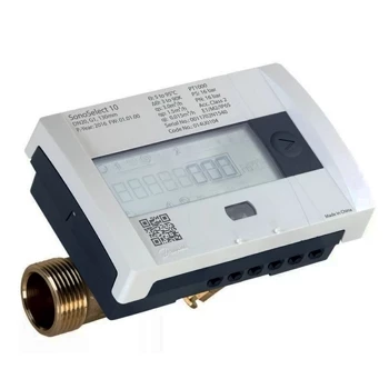 Эскиз Теплосчетчик ультразвуковой Danfoss SonoSelect10 Ду20 Ру16 резьбовой, квартирный, пропускная способность 1,5 м3/час, установка подающая (014U0149P)